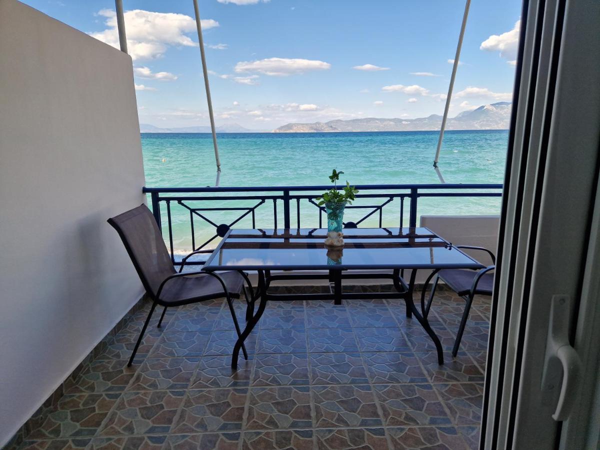 Apartament Korinthian Sea View Nerántza Zewnętrze zdjęcie