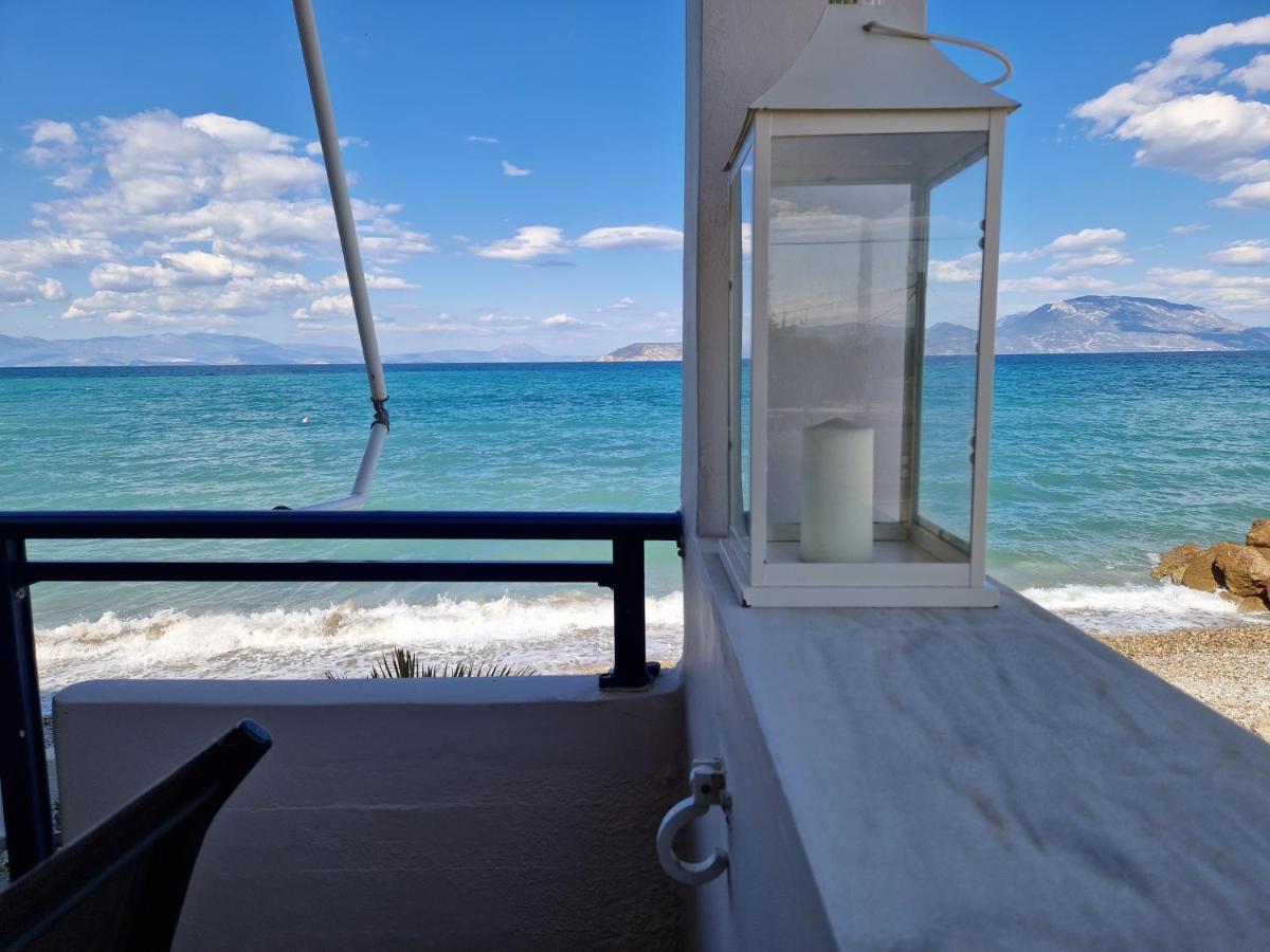 Apartament Korinthian Sea View Nerántza Zewnętrze zdjęcie