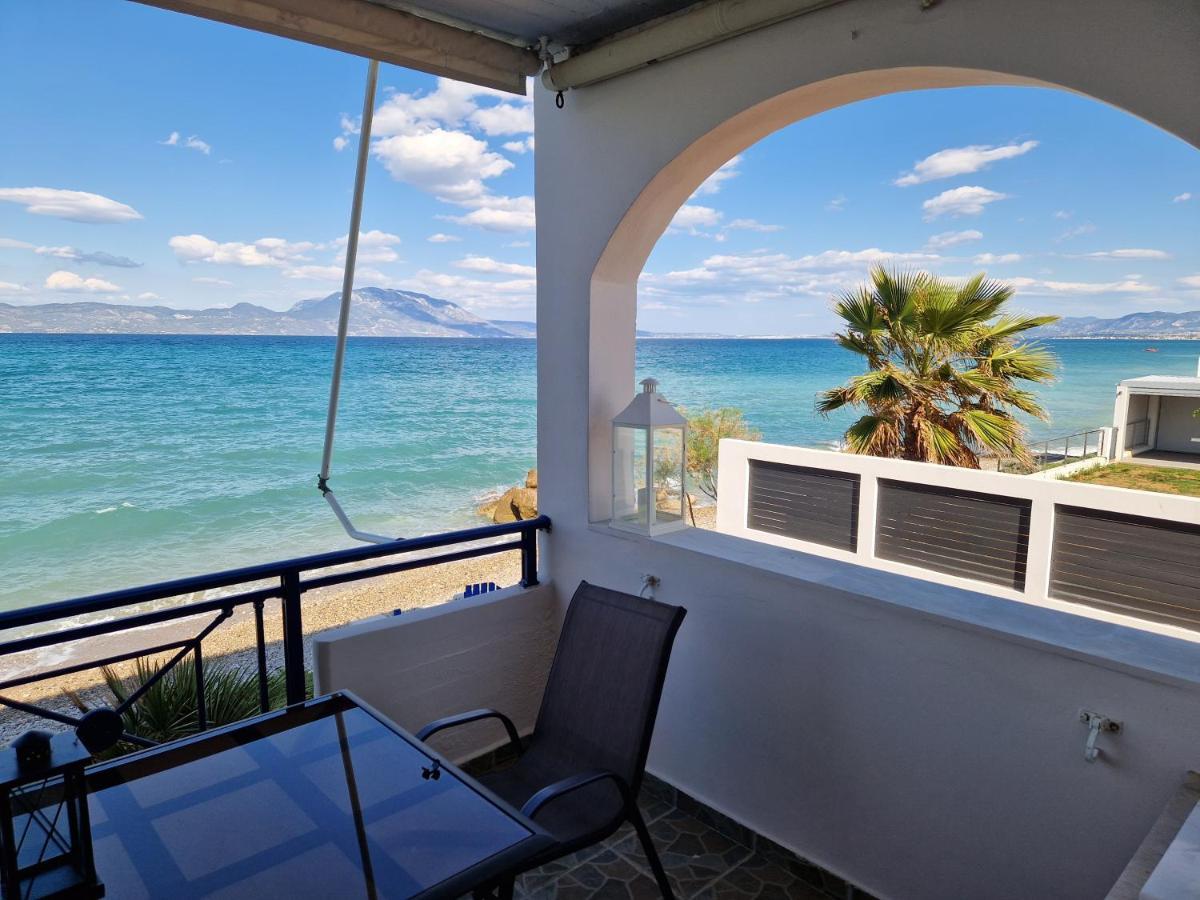 Apartament Korinthian Sea View Nerántza Zewnętrze zdjęcie