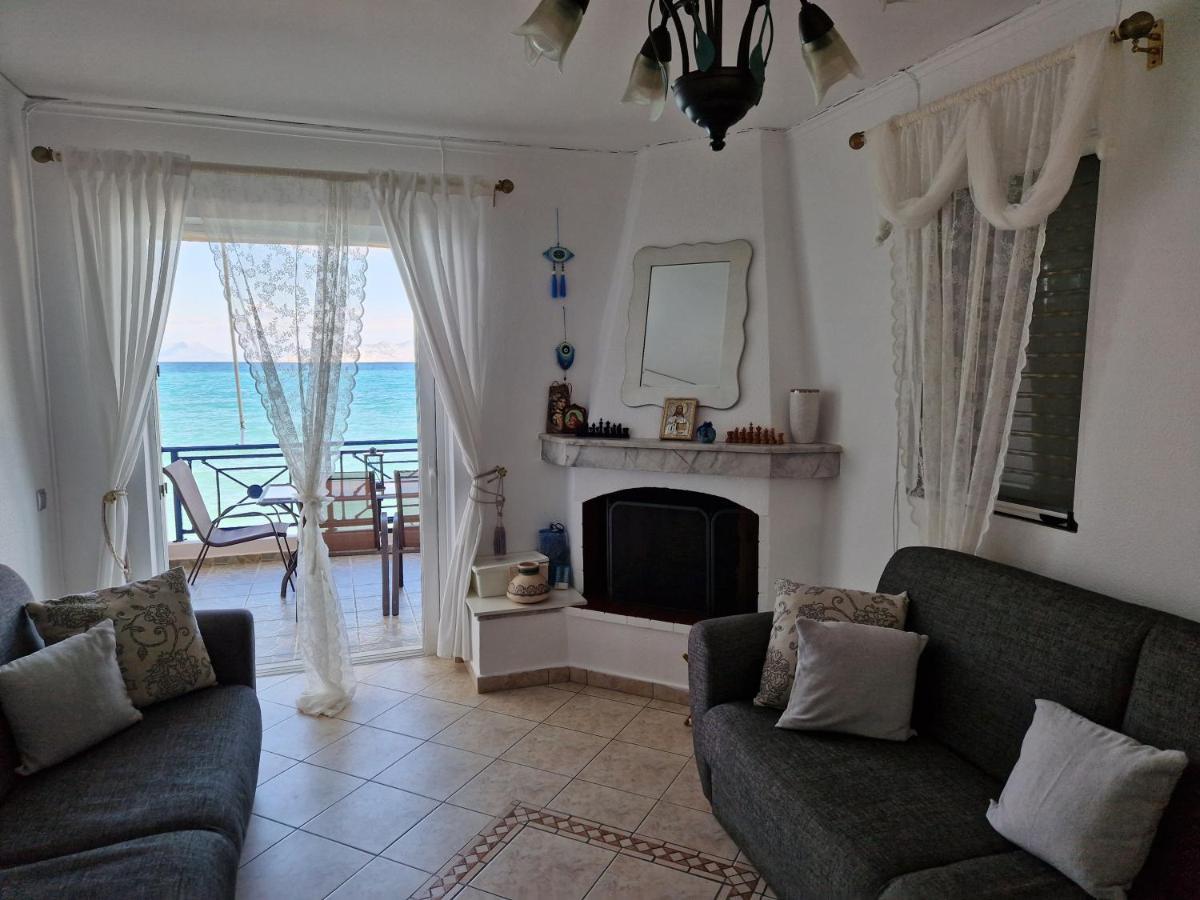Apartament Korinthian Sea View Nerántza Zewnętrze zdjęcie